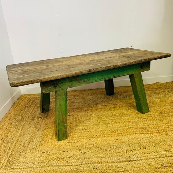 Image 1 of Table basse vintage en bois