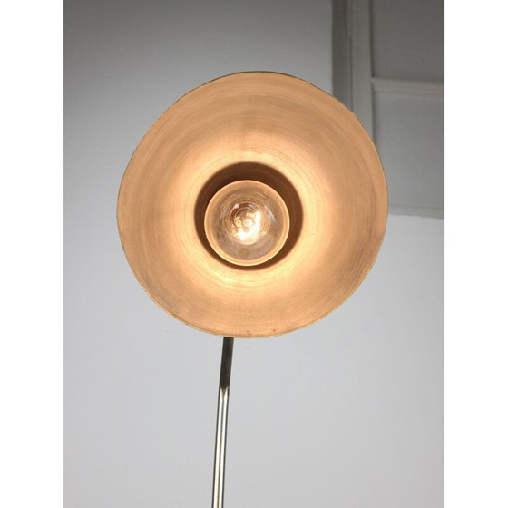 Image 1 of Paire de lampes de table vintage en aluminium et chrome