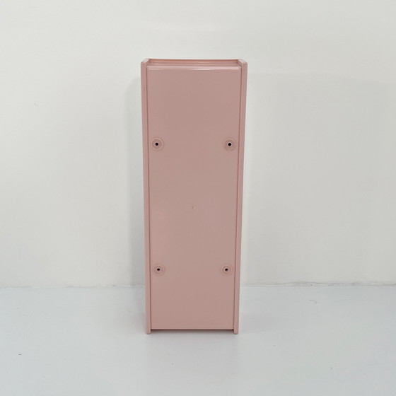 Image 1 of Armoire à pharmacie rose par Olaf Von Bohr pour Gedy, 1970S