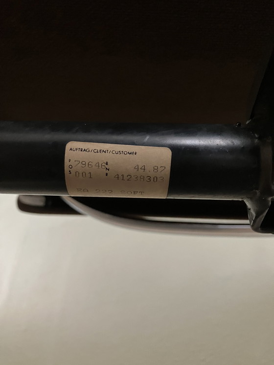 Image 1 of Eames Ea 222 Soft Pad Lounge Chair 1987 Vintage Vitra Design
