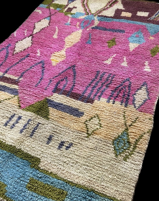 Tapis berbère élégant fait à la main