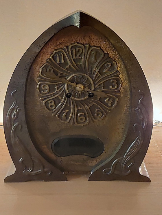 Image 1 of Horloge École d'Amsterdam / Art nouveau