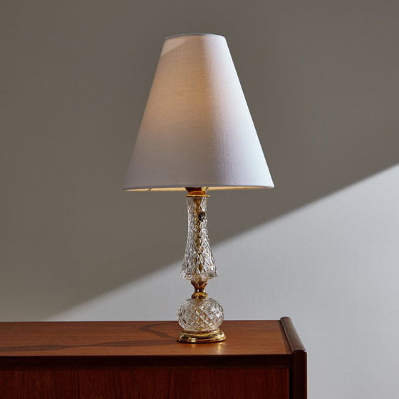 Image 1 of Mk9321 Lampe à poser en cristal français