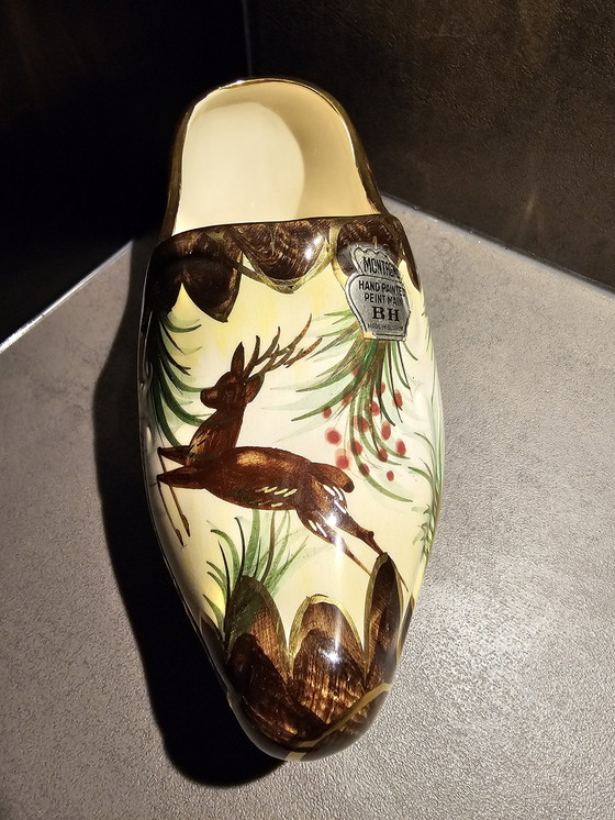 Image 1 of Ensemble Hubert Bequet, vase et sabot