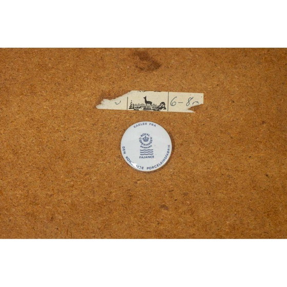 Image 1 of Table basse rectangulaire vintage en palissandre et céramique, Danemark 1960