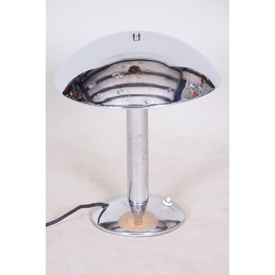 Image 1 of Lampe de table vintage art déco, Tchécoslovaquie 1930