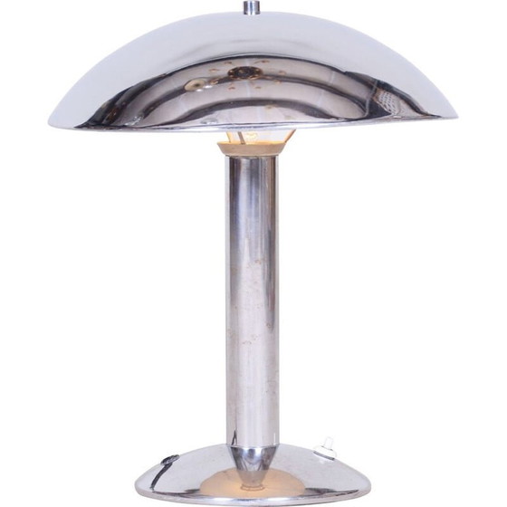 Image 1 of Lampe de table vintage art déco, Tchécoslovaquie 1930