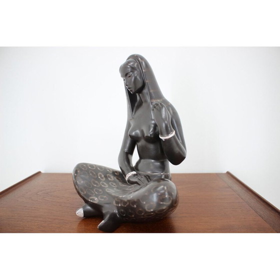 Image 1 of Sculpture vintage en céramique, Tchécoslovaquie