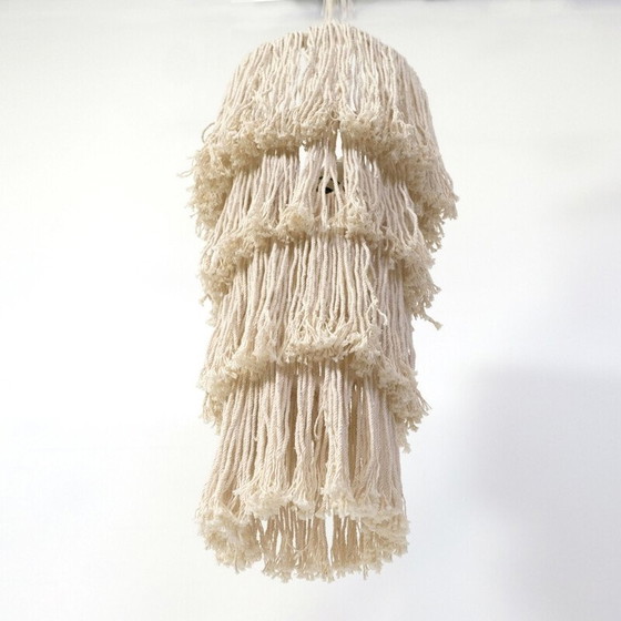 Image 1 of Abat-jour vintage en macramé, Mexique