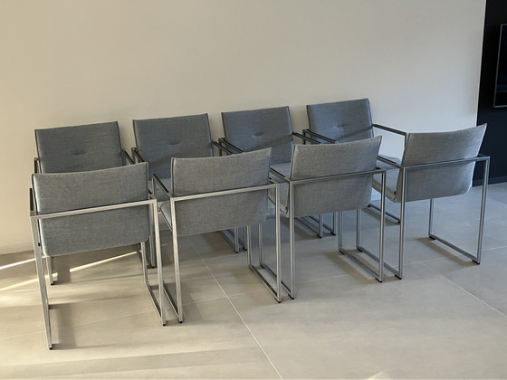 Image 1 of 8X Arco Frame Xl Chairs