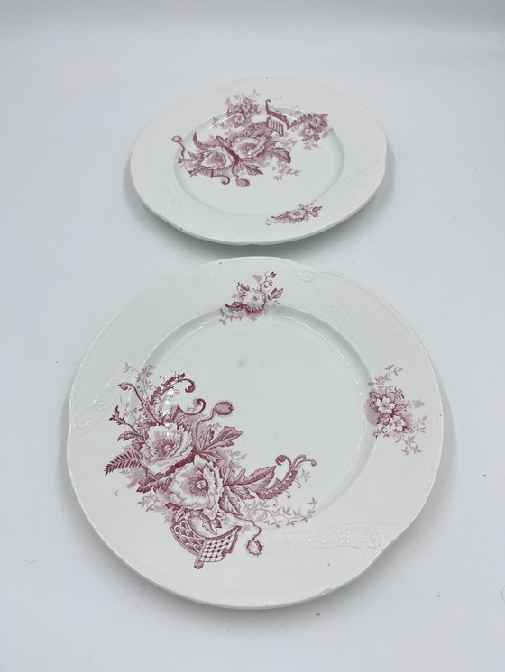 Image 1 of Lot De 2 Assiettes De Nimy