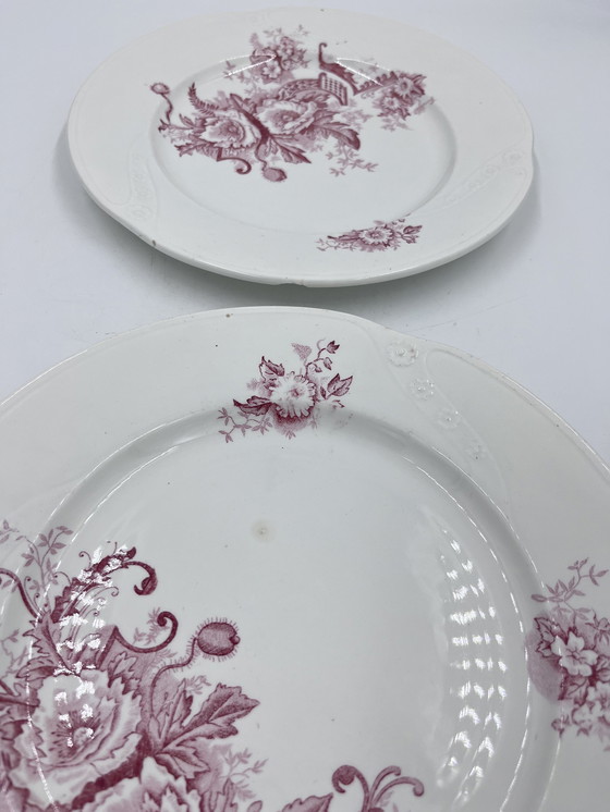 Image 1 of Lot De 2 Assiettes De Nimy