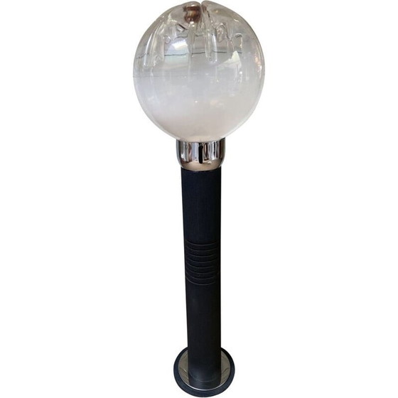 Image 1 of Lampadaire vintage Mazzega en verre de Murano et métal, 1970