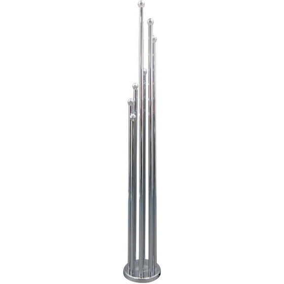 Image 1 of Lampadaire vintage chromé de Goffredo Reggiani, 1970