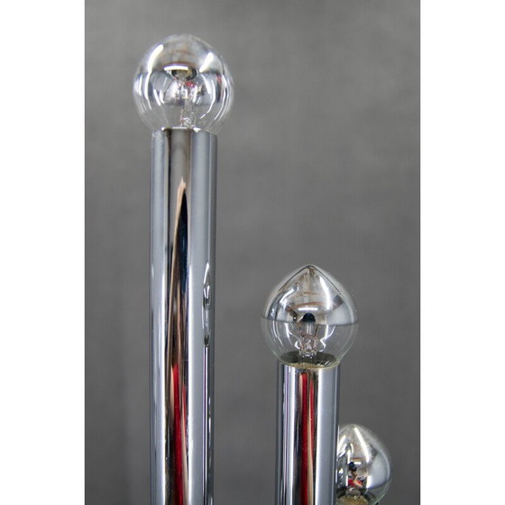 Image 1 of Lampadaire vintage chromé de Goffredo Reggiani, 1970