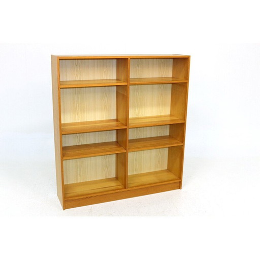 Bibliothèque vintage en pin, Suède 1980