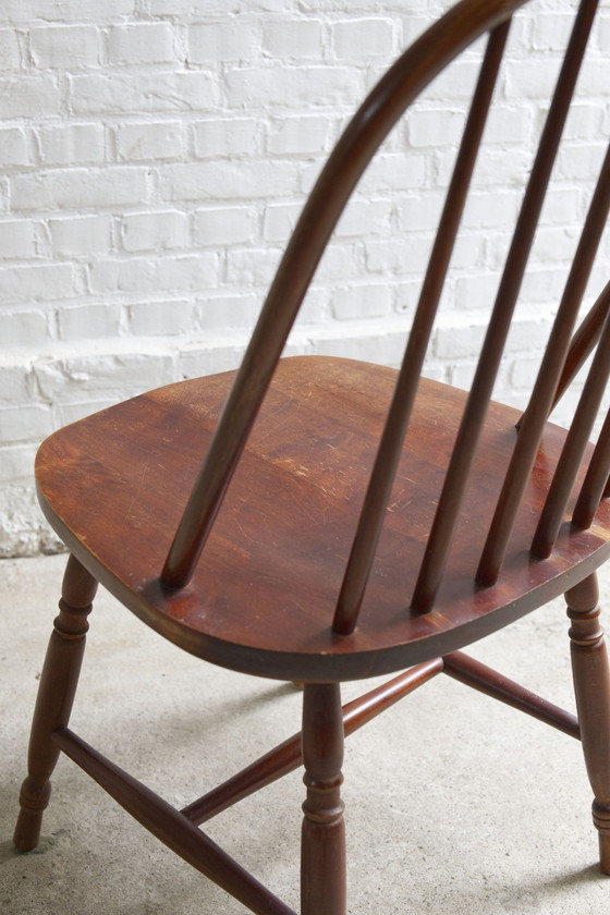 Image 1 of Ensemble de 4 chaises de salle à manger Windsor