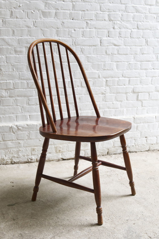 Image 1 of Ensemble de 4 chaises de salle à manger Windsor