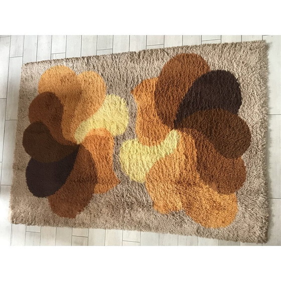 Image 1 of Tapis vintage en laine desso, 1970