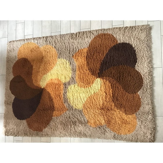 Image 1 of Tapis vintage en laine desso, 1970