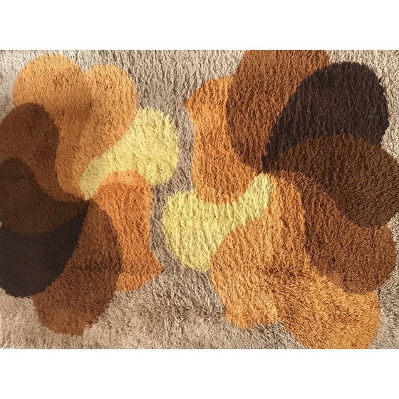 Image 1 of Tapis vintage en laine desso, 1970