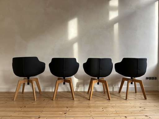 4X Mdf Italia Flow Chairs