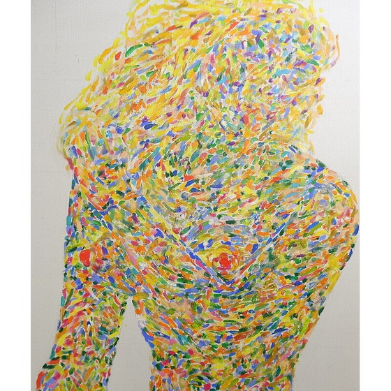 Image 1 of Huile sur toile vintage de Georges Collignon, Belgique