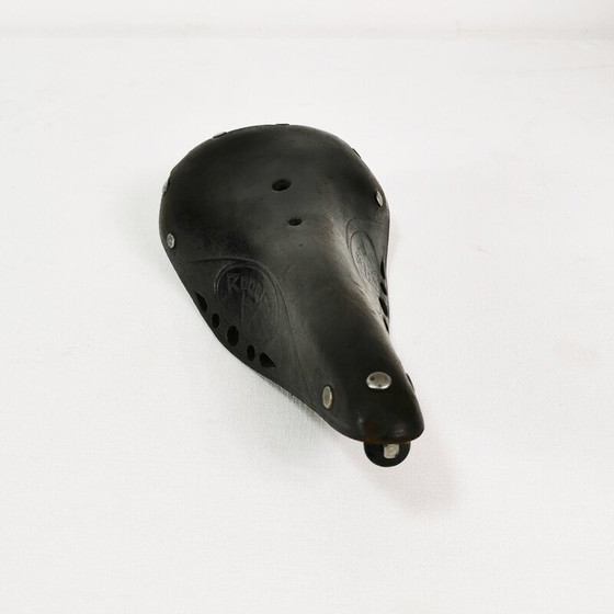 Image 1 of Selle de vélo de course en cuir pour Renard, Suisse 1930
