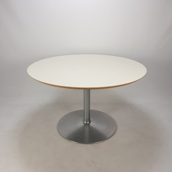 Image 1 of Table de salle à manger ronde vintage par Pierre Paulin pour Artifort, 1960s