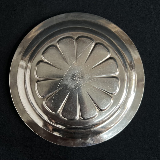 Image 1 of 4x Maison Odiot Paris Sous-verres à vin en argent sterling