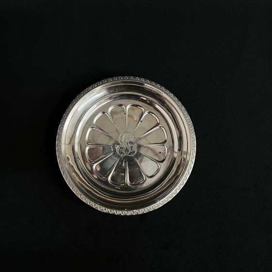 Image 1 of 4x Maison Odiot Paris Sous-verres à vin en argent sterling