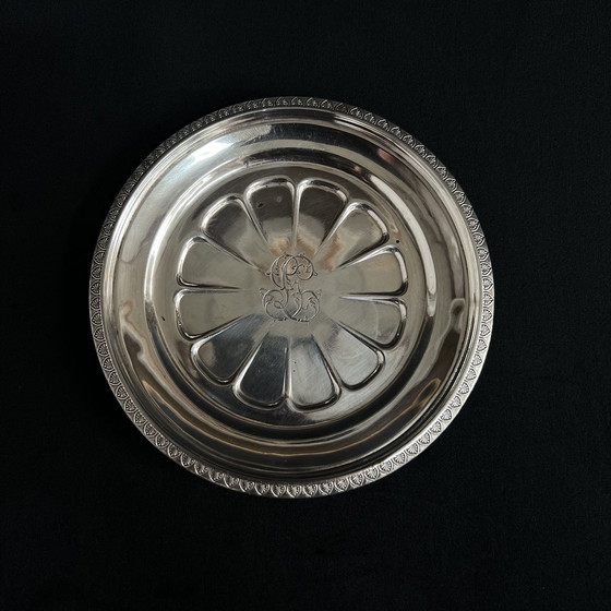 Image 1 of 4x Maison Odiot Paris Sous-verres à vin en argent sterling