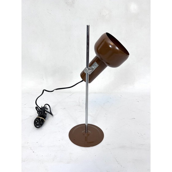 Image 1 of Lampe de table vintage italienne en métal articulé, 1970
