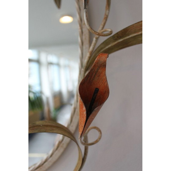 Image 1 of Miroir vintage en fer forgé, 1960