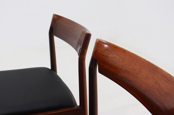 Image 1 of 4 X chaises de salle à manger vintage