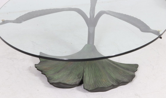 Image 1 of Table basse sculpturale/table basse de style Willy Daro, France, années 1980