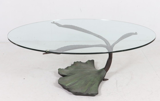 Image 1 of Table basse sculpturale/table basse de style Willy Daro, France, années 1980