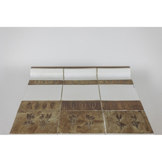 Image 1 of Table basse vintage en céramique en forme de "pagode" par Roger Capron, France 1970