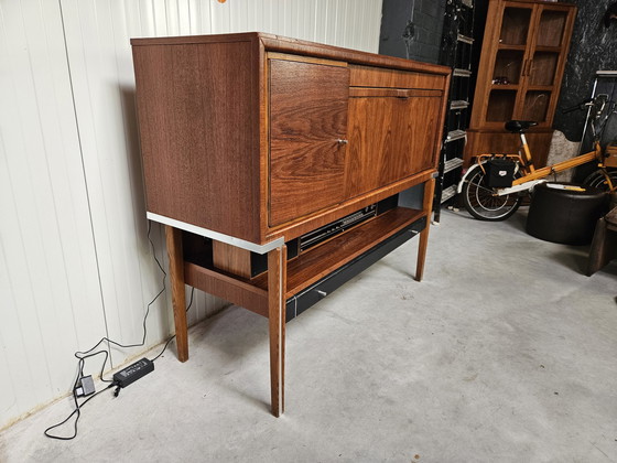 Image 1 of Buffet vintage/armoire de bar/bureau audio