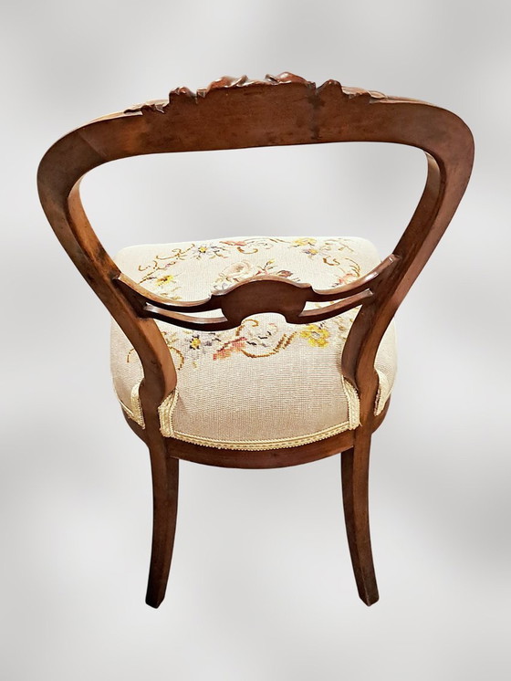 Image 1 of Chaise (style Louis-Philippe)