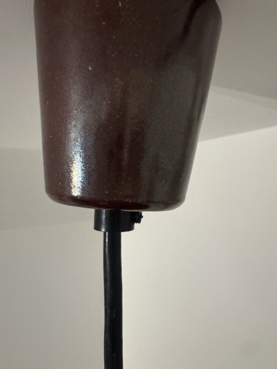 Image 1 of Suspension Fleur Céramique Années 70