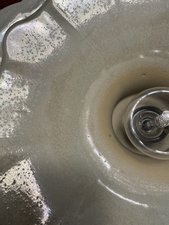 Image 1 of Suspension Fleur Céramique Années 70