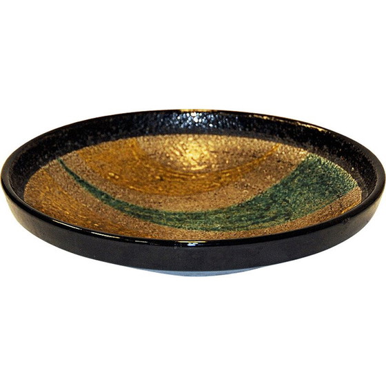 Image 1 of Plat vintage en céramique Campo par Ingrid Atterberg pour Upsala-Ekeby, Suède 1950