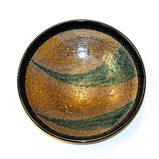 Image 1 of Plat vintage en céramique Campo par Ingrid Atterberg pour Upsala-Ekeby, Suède 1950
