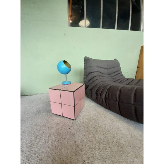 Image 1 of Bout de canapé en faïence vintage 1980