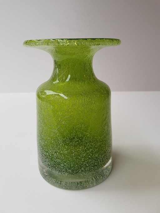 Vase vert, années 1960