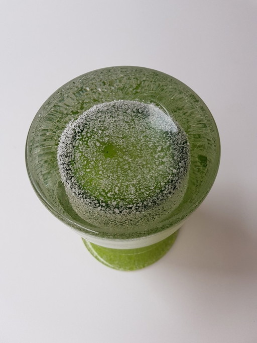 Vase vert, années 1960