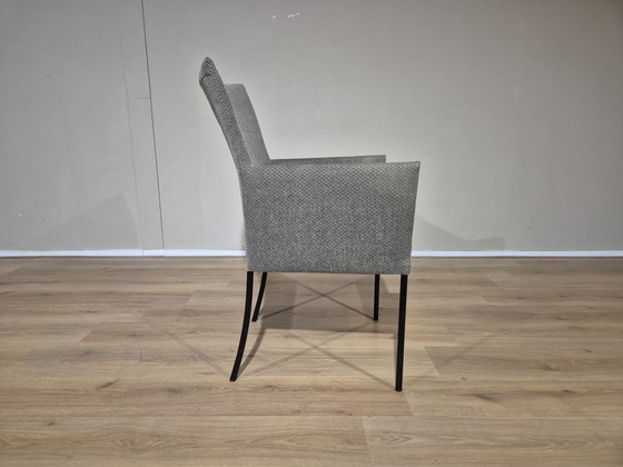 Image 1 of 3x Bert Plantagie Chaises de salle à manger - Gris - Taupe - Design