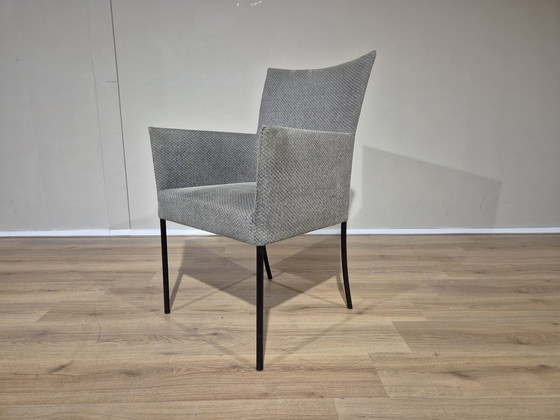 Image 1 of 3x Bert Plantagie Chaises de salle à manger - Gris - Taupe - Design