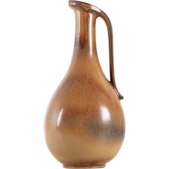Image 1 of Cruche scandinave vintage en céramique par Gunnar Nylund pour Rorstrand, 1950